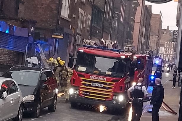 The fire on Wood Street in Liverpool city centre