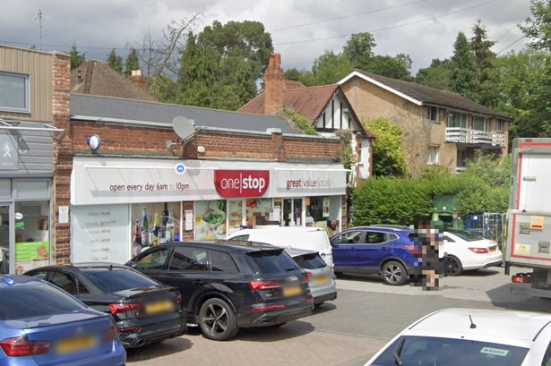 A general Google Maps view of the One Stop shop in Rectory Road in Sutton Coldfield 