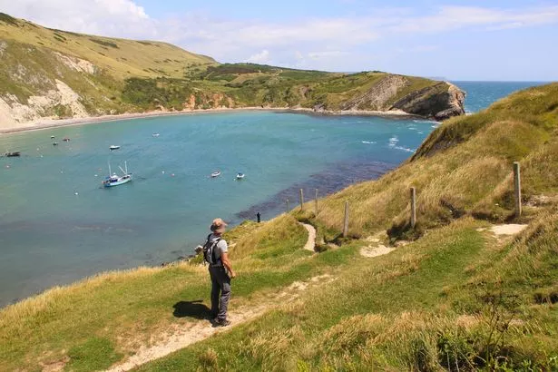 Lulworth Cove in Dorset