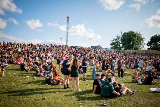 Fans enjoying Parklife 2025 