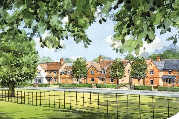 Artist\'s impression of the 525-home Pennymeads development in Charfield (Image: CEG, free to use by all partners)