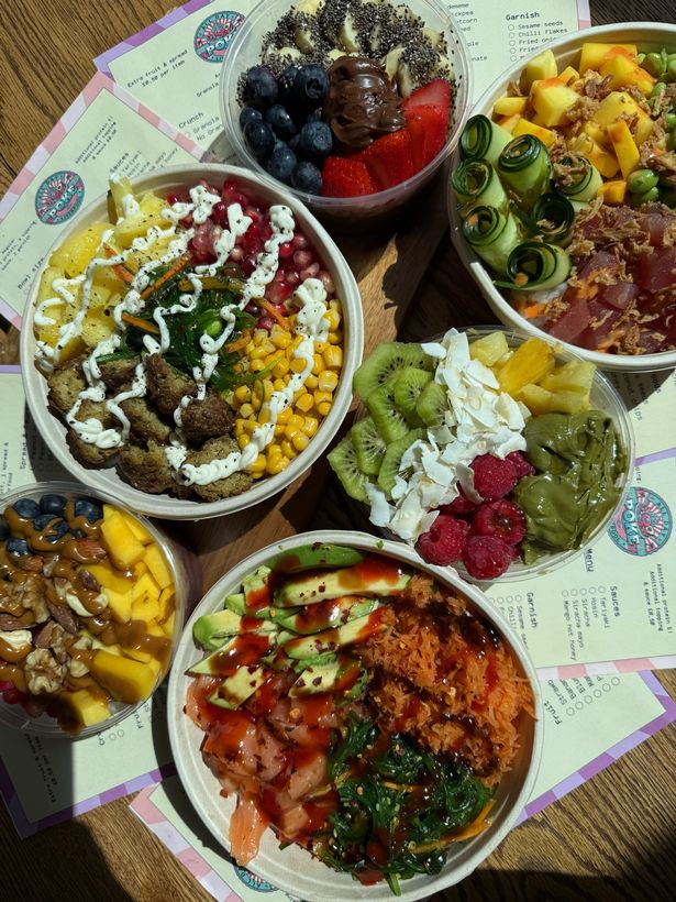  Poké bowls by All Day Poké
