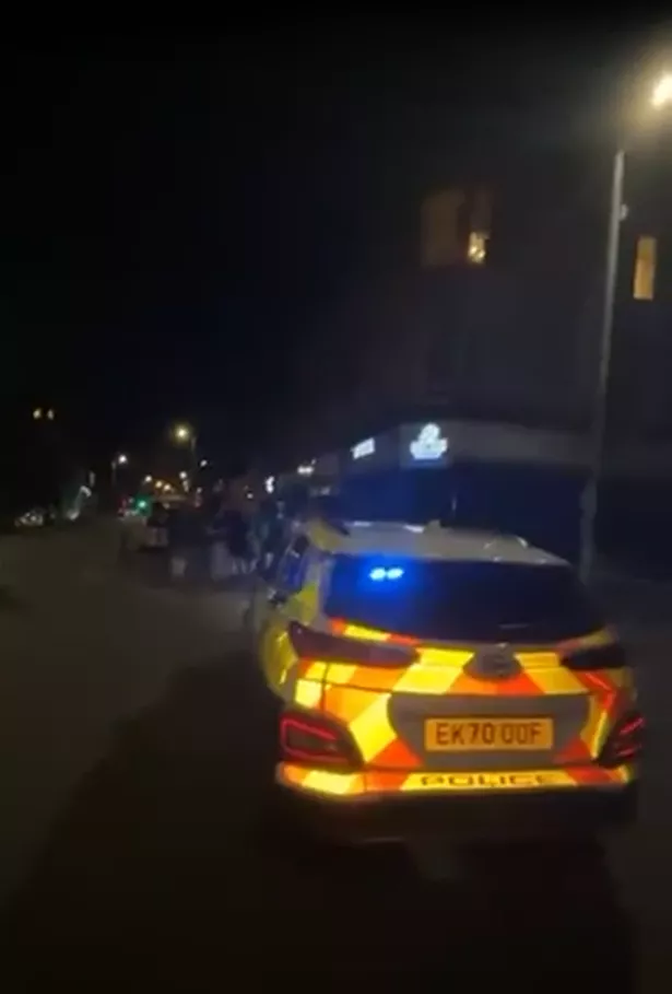Police raced to the scene around 12am on Saturday morning