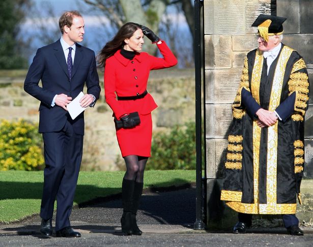 The couple met at university and returned to the Scottish locale following their engagement