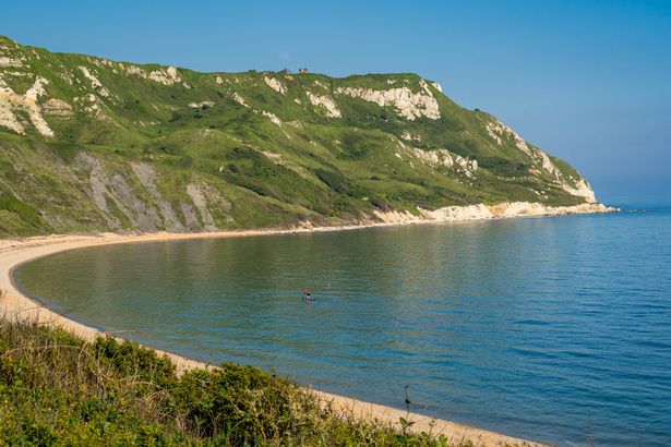 View of the Ringstead Bay, Dorset, England