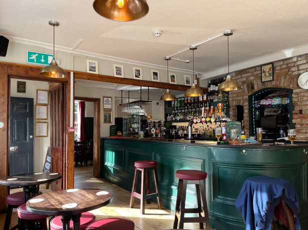Inside The Rose of Denmark in Hotwells