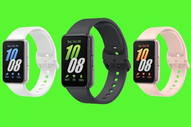 The Samsung Galaxy Fit3 Smart Watch 