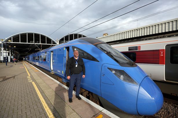 Lumo train service from Newcastle central station
