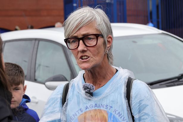 Kory's aunt Jackie McTaggart organised the march