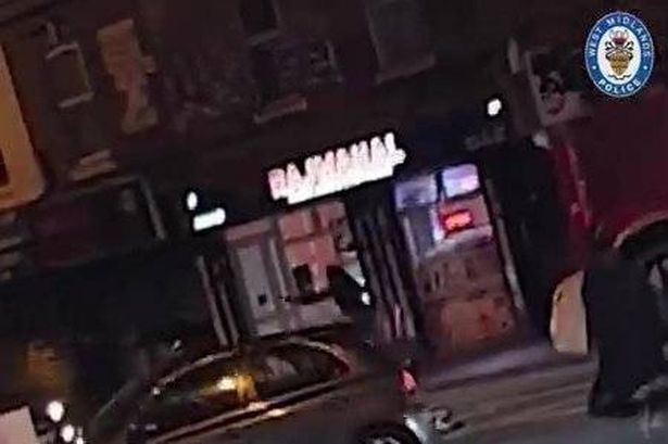 Chilling footage shows the moment ex-footballer Kye Lemathy, 21, fired a gun at a man in Aston, Birmingham, as terrified pedestrians were walking by on October 12 last year