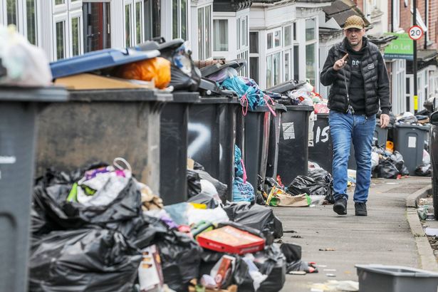 Birmingham bins as the strike reaches a 13th week