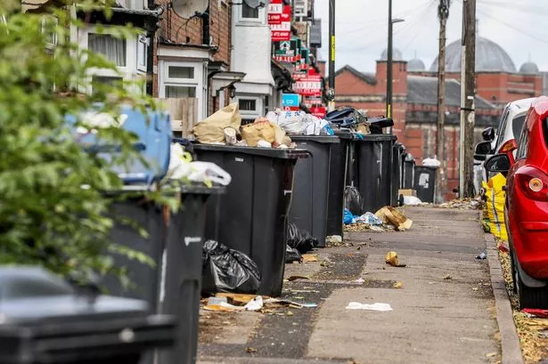 Birmingham bins as the strike reaches a 13th week