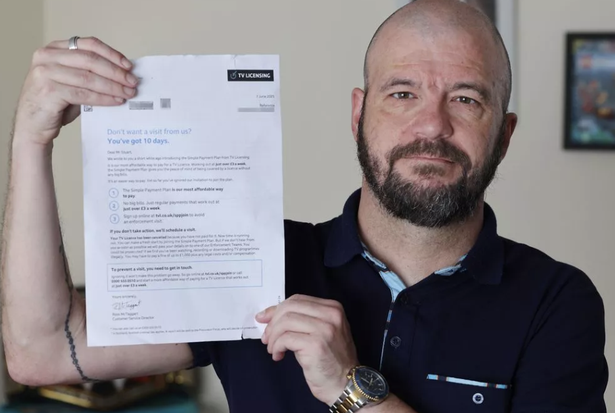 Lee Stuart from Kirkby(Image: Colin Lane/Liverpool Echo)