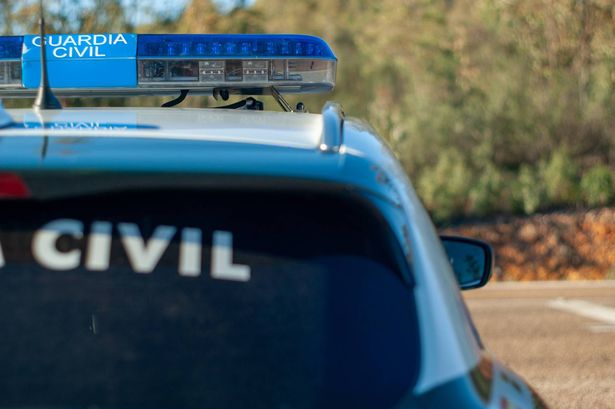 A general image of a Guardia Civil police car