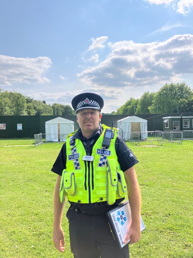 Superintendent Phil Spurgeon at Heaton Park ahead of Parklife 2025