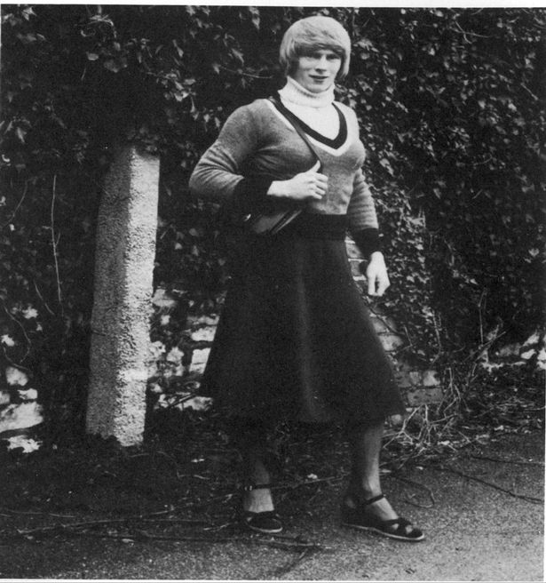 Chris Gould in drag as part of Operation Argus - from the book 'Decoy' by Rob Murphy