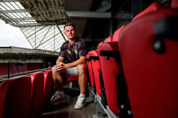 Adam Randell is introduced as a Bristol City player after signing from Plymouth Argyle - June 20, 2025