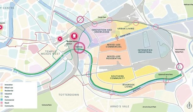 The masterplan for the Temple Quarter regeneration area is being consulted on from Monday, June 23, 2025
