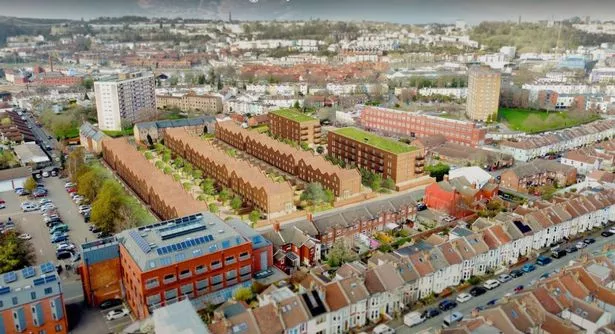 An artists impression of the plans for the former Amerind Grove Nursing Home near the Tobacco Factory in Southville