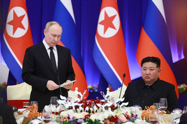 International pariahs  Russian President Vladimir Putin and North Korean leader Kim Jong Un have a close relationship