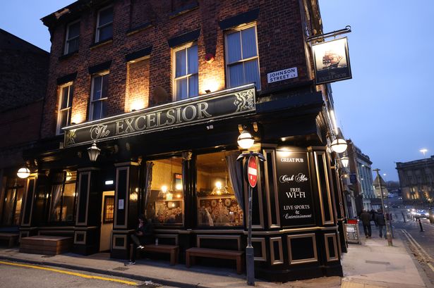 The Excelsior pub in Liverpool city centre