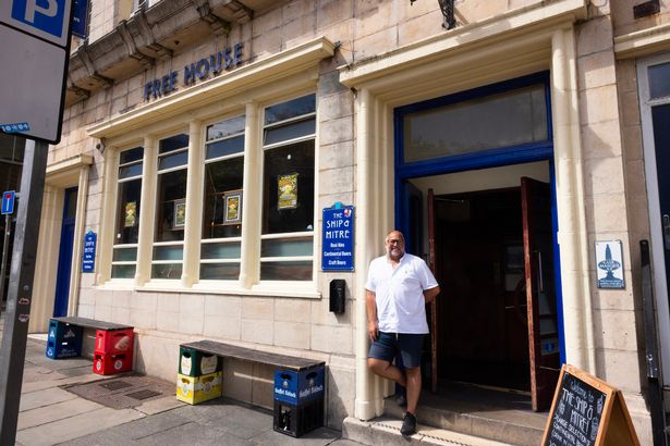 Ben Garner, owner of The Ship & Mitre pub on Dale Street in Liverpool