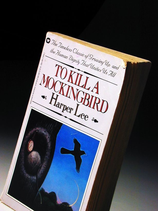 TWP studio NEG: digital image 'To Kill A Mockingbird' by Harper Lee for Linton Weeks series on the future of books. 