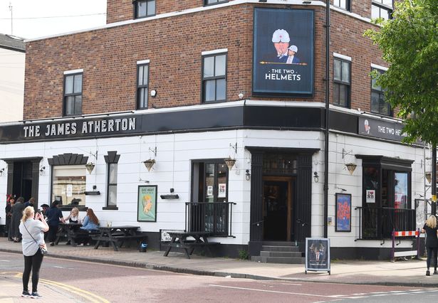 Dan Davies once changed the James Atherton's name to the Two Helmets after Boris Johnson and Matt Hancock.
