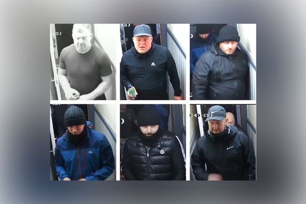 Police want to speak to these six men