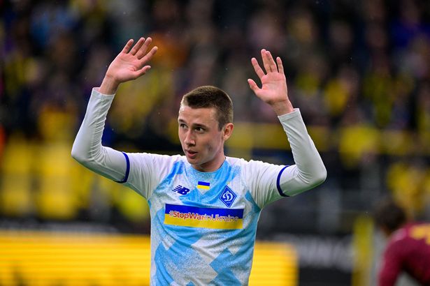 Dynamo Kyiv's Vladyslav Vanat