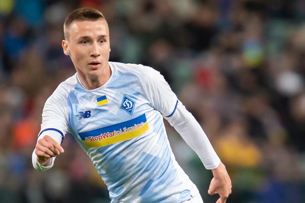 Vladyslav Vanat of Dynamo Kiev