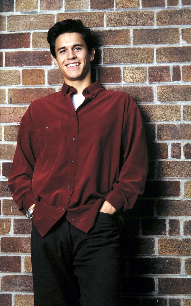 Actor Jeremy Edwards during a Hollyoaks photo shoot
December 2001