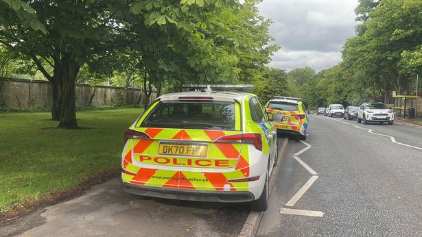 A 15-year-old boy was detained and arrested on suspicion of possession of a firearm without a certificate
