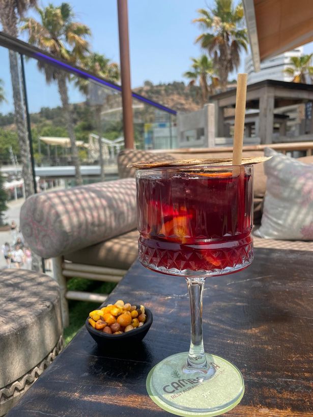 It's a bold claim, but it was the nicest sangria I've ever had