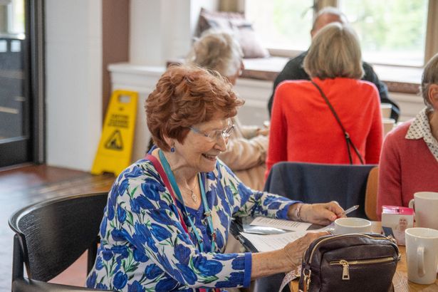 Mary Gifford, 77, has been volunteering with Henshaws for more than 20 years now