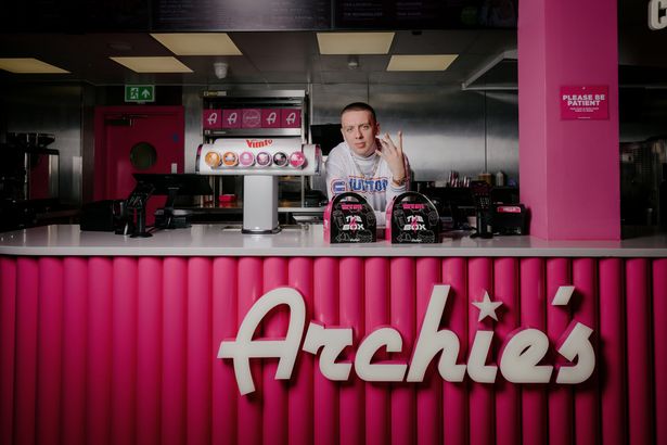 Aitch from Moston is teaming up with Archie's from Manchester