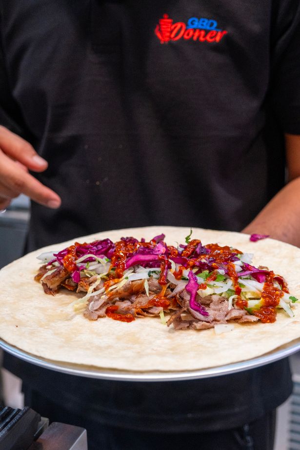 Their doner kebabs will be available with beef, chicken, halloumi, falafel or a special vegan mix of spiced vegetables and hummus 