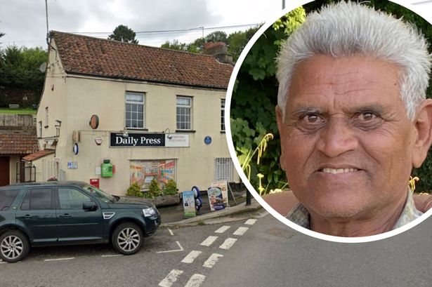 Kirit Patel and Pensford Post Office and village shop. Kirit's son Umang Patel, his wife Vaishali and their two sons run the village shop and Kirit was on his way to spend the summer with them when he was killed in the Air India crash in Ahmedabad 