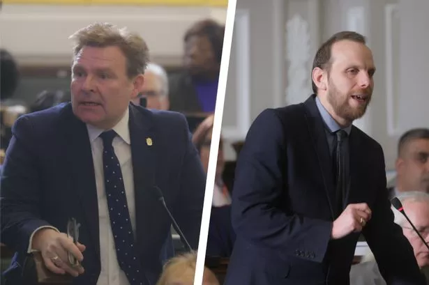 Birmingham Council leader John Cotton/Green Party councillor Julien Pritchard