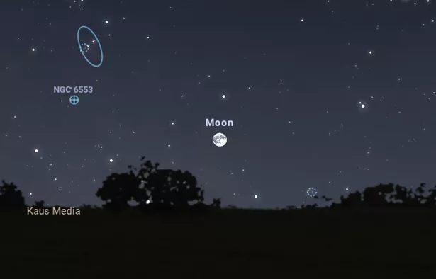 June's full Moon at 11pm on June 12