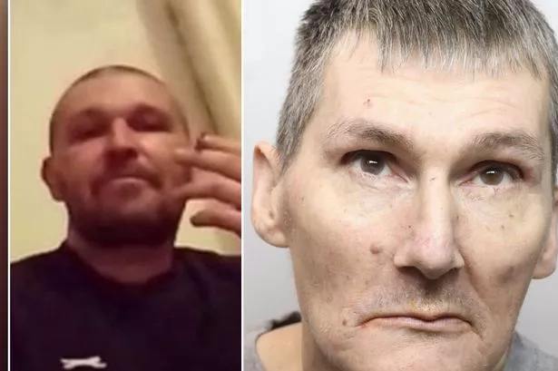 Scott Thomson (R) stabbed James Murray (L)