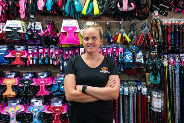 Charlotte Larkin at The Pet Centre, Newquay