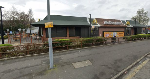 McDonald's restaurant on Liverpool Road, Page Moss