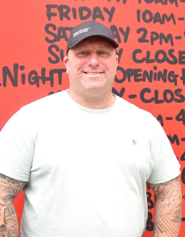 Nathan Jones, 42, painter at Hinkley Nuclear power station from Taunton, Somerset