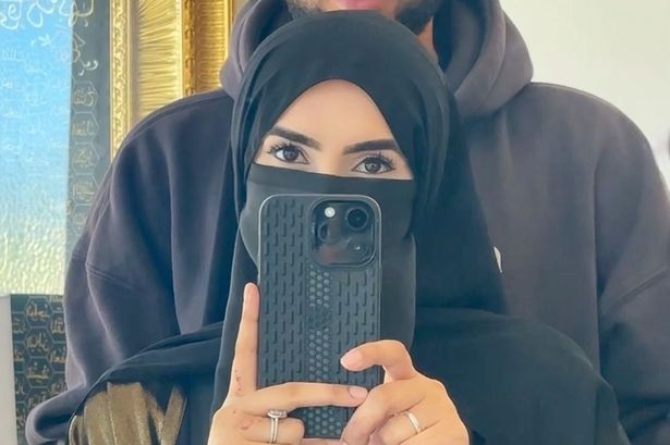 Imaan Ahmed and her husband Bilal.