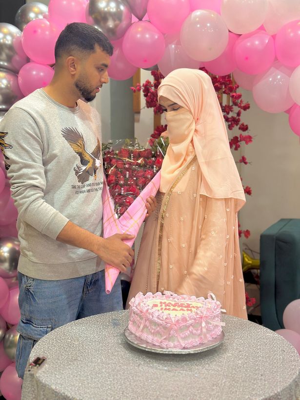Imaan Ahmed and her husband Bilal