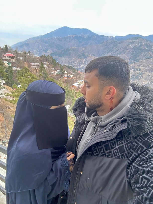 Imaan Ahmed and her husband Bilal