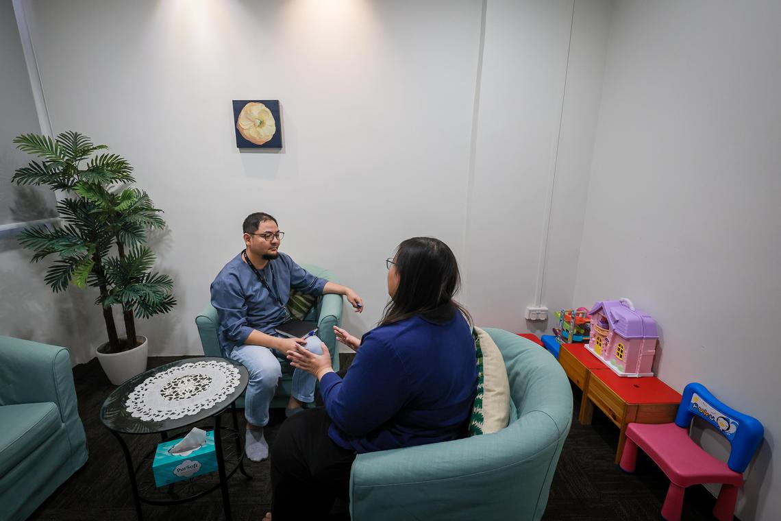 One of the counseling room s in the FAM@FSC (PPIS) centre at block 41 Chai Chee Street on June 13, 2025.