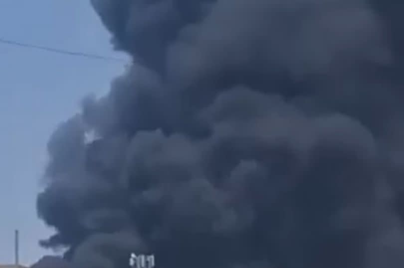 An Air India passenger plane "carrying up to 242 people heading for the UK" has crashed in a fireball near Ahmedabad Airport in India.