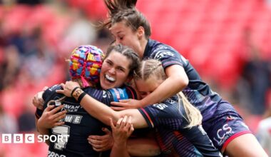 Women's Challenge Cup final: Wigan Warriors thrash St Helens to win trophy for first time - as it happened